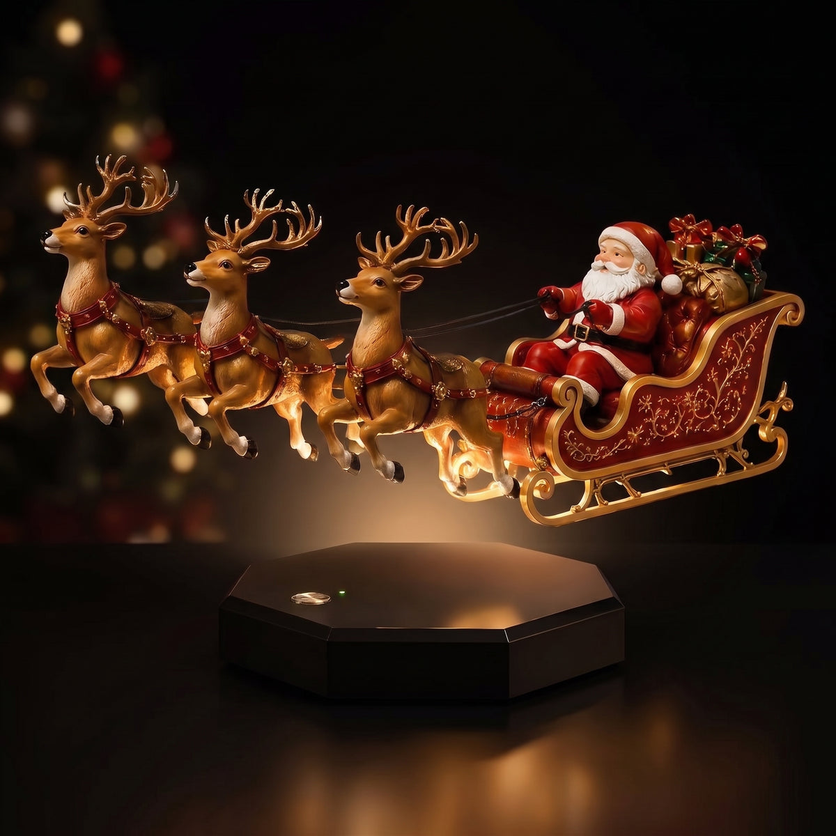 Magical Floating Santa Sleigh™