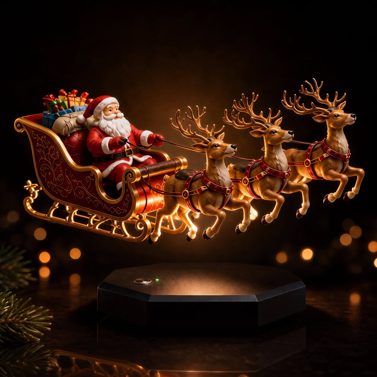Magical Floating Santa Sleigh™
